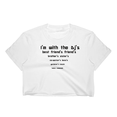 Women's Dj crop top